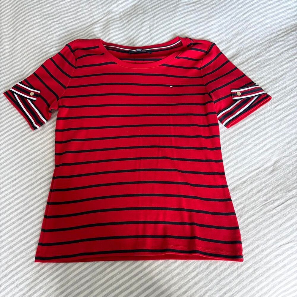 Tommy-hilfiger Women's Red T-shirt